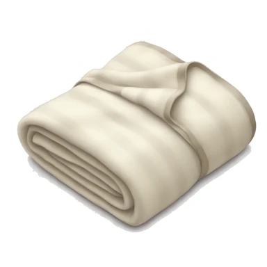 warm white blanket  sticker