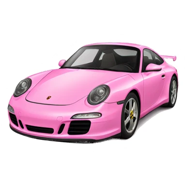 porsche pink sticker