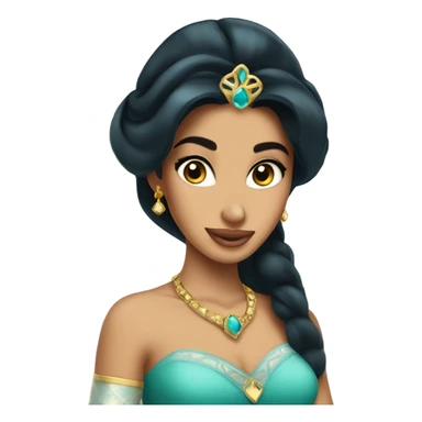 Princess Jasmine  sticker