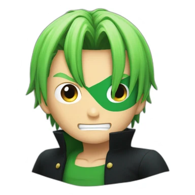 Zoro fight Sanji sticker