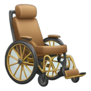 silla de ruedas sticker