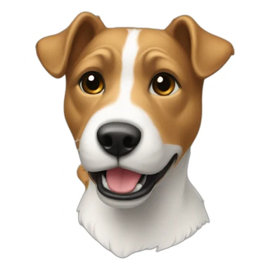 Martin terrier footballeur sticker
