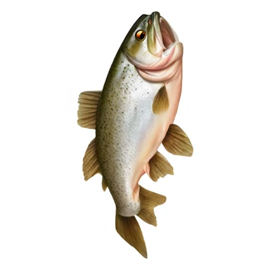 cooked trout sticker