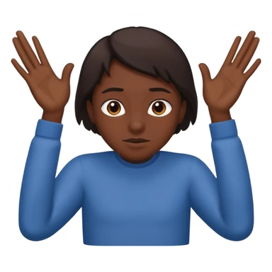 🥷🏽🧏🏻Melange entre deux position sticker