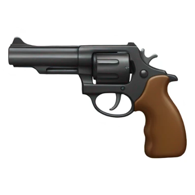 Gun facing left sticker