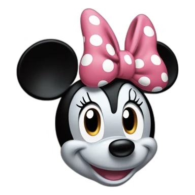  Classic Minnie Mouse is not a human sticker