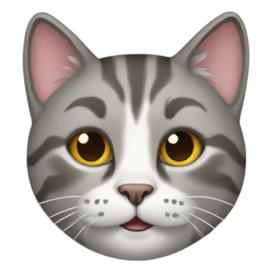 Cat with shoes on sticker