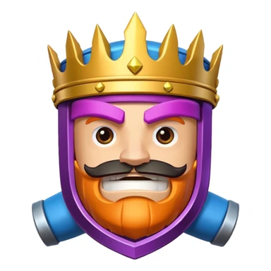 clash royale logo sticker