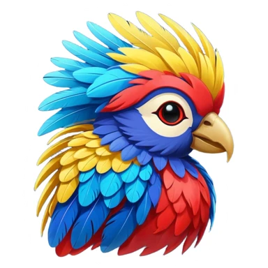 Oiseau exotique  sticker