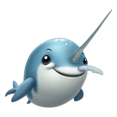 nerdy narwhal sticker