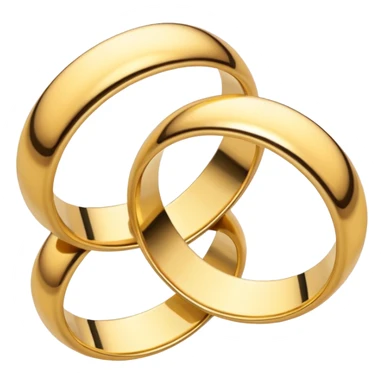 Wedding rings sticker