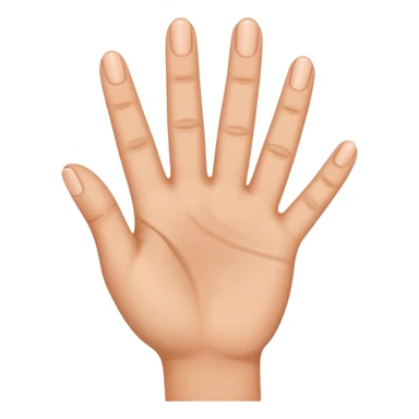 Three finger up and the two other donw sticker