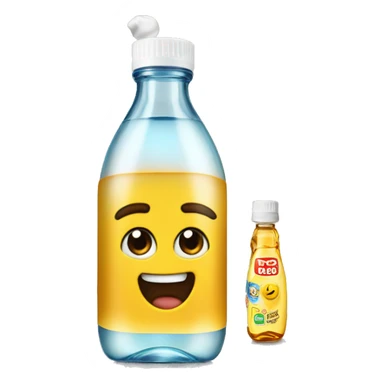 P diddy and baby oil bottle sticker