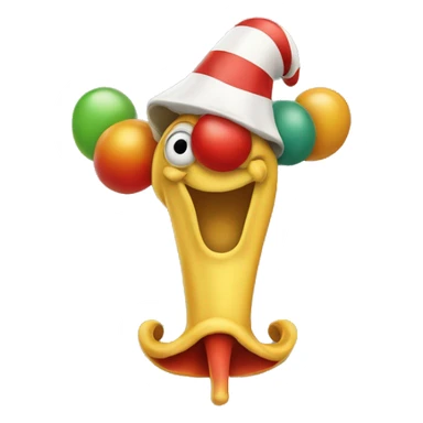 clown horn sticker