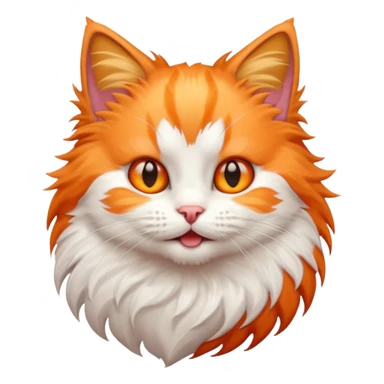 crazy kitten sticker