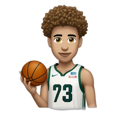 Lamelo ball sticker