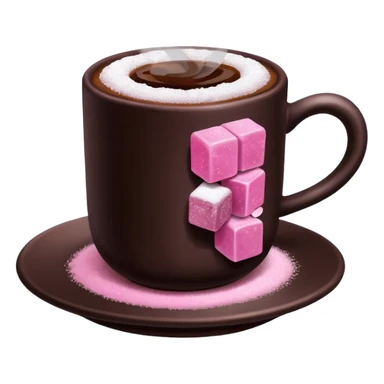 turkish coffe with turkish delight sticker