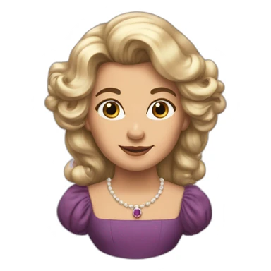 Reine Élisabeth qui salut sticker