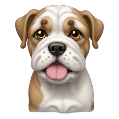 English Bulldog Poodle Mix sticker