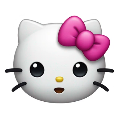 Hello kitty engry  sticker