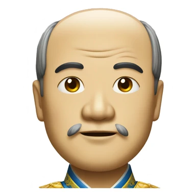 Chinese emperor  sticker