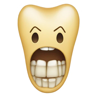 central incisor sticker