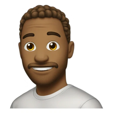 Gigachad meme sticker