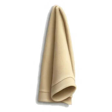 beige towel sticker
