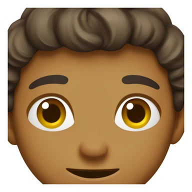 dark brown resin sticker