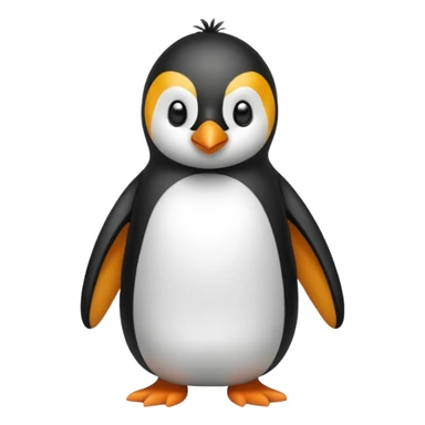 Pinguino con pijama sticker