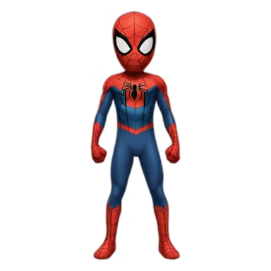 spider man moitié spider man moitié simbiot sticker