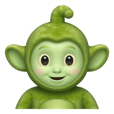 green teletubbies sticker