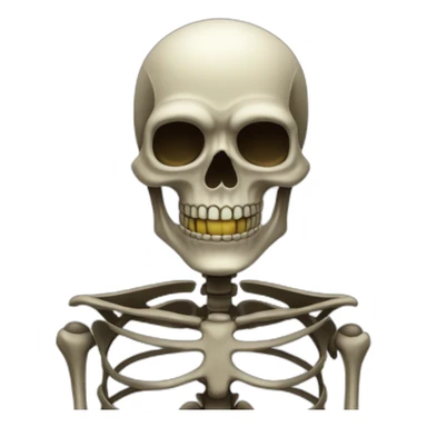 Villan skeleton  sticker