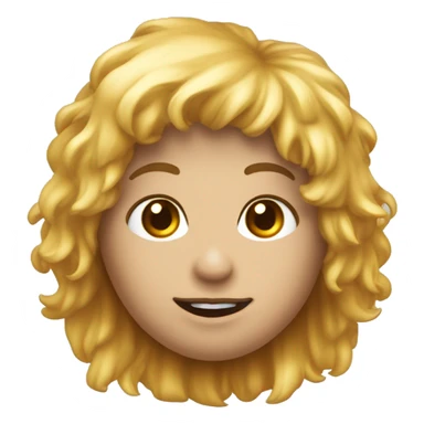 Un metallaro che si bacia con una ragazza con la frangia e i capelli neri sticker