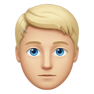 hombre rubio sticker