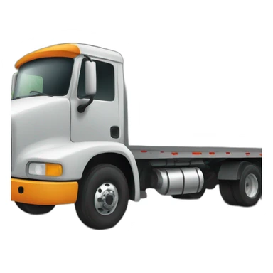 Truck license plate  sticker