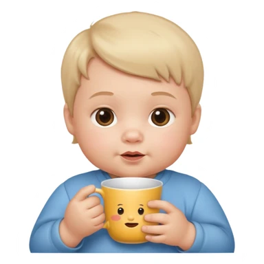 Babie Holding Cups sticker