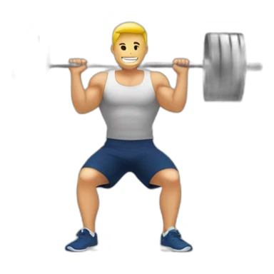  gym lifting sticker