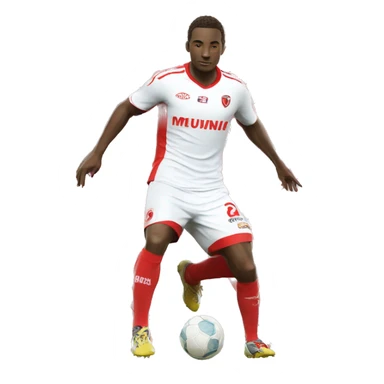 a footballer  that plays for Stade Brestois 29 sticker