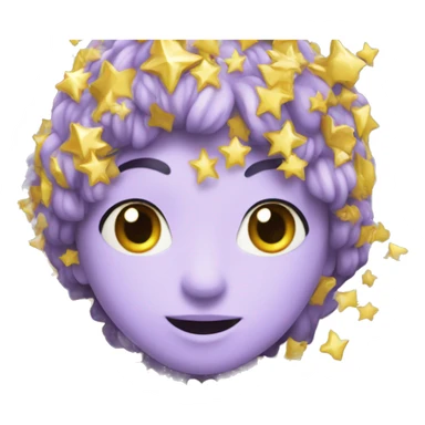 Corazón ccon estrella  sticker