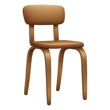 A chair that can walk sticker
