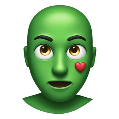 The movie “the mask” heart eyes scene  sticker