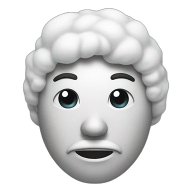 Insufflating milled snow sticker