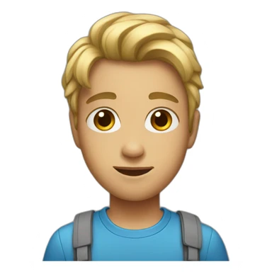 Un adolescent sticker