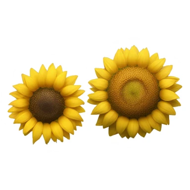 Sunflower and rose  sticker