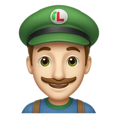luigi sticker