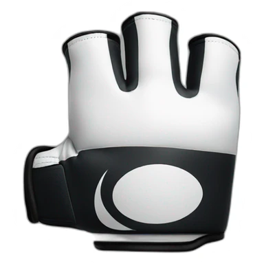 Black nike gloves sticker