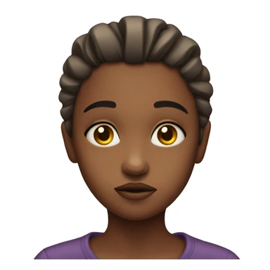 Heart broken girl sticker