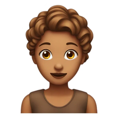 girl kidding prach sticker