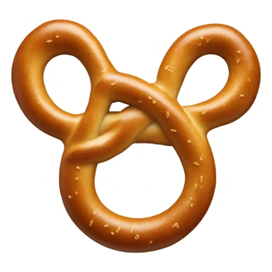 Mickey Mouse Pretzel sticker